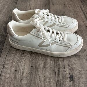 Tretorn Hopper Sneakers White Beige Size 8